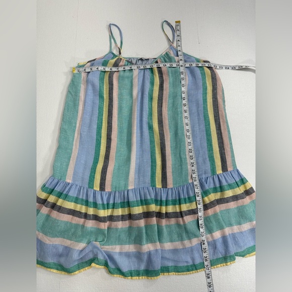 Rails Ari dress multi colored stripe linen blend size XL - Picture 6 of 10